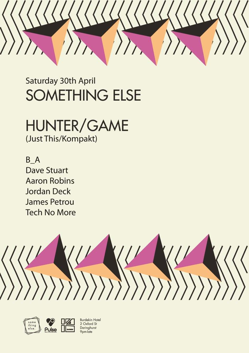 Something Else with Hunter/Game - Página frontal