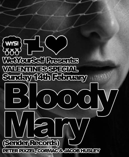 WetYourSelf! My Bloody Valentine Special with Bloody Mary - Página frontal