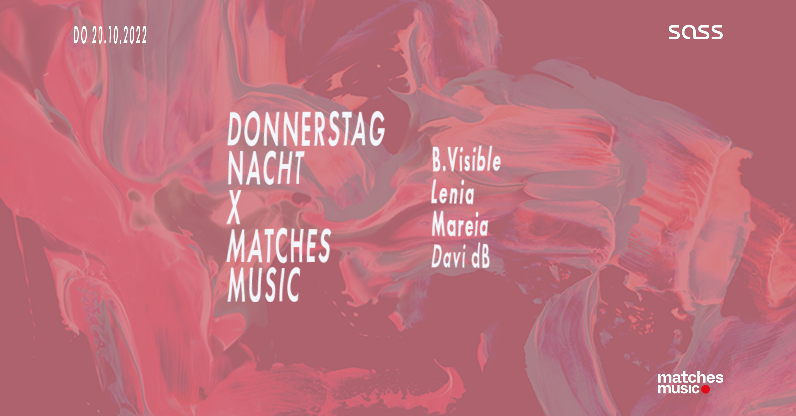Donnerstag Nacht x Matches Music - Página frontal