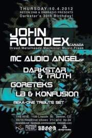 Recon & Dnbradio present John Rolodex - Página frontal