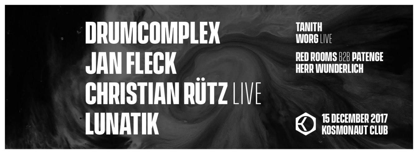 1 Year Stereophonic - Drumcomplex, Jan Fleck, DJ Tanith, Christian Rütz -Live- - フライヤー表