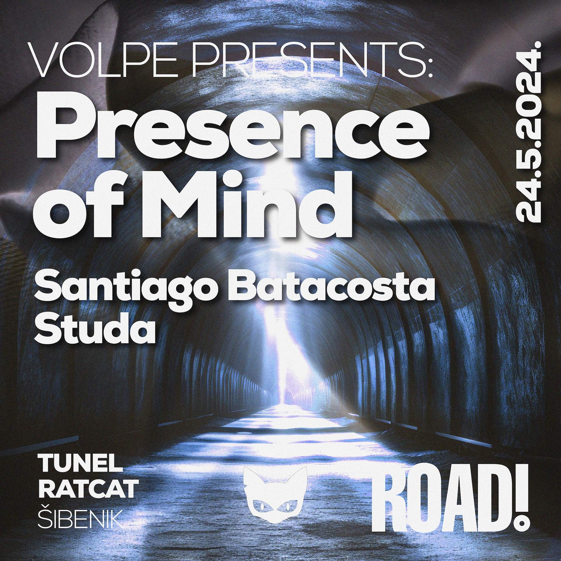 Road! #008 with Volpe presents Presence Of Mind - Página frontal