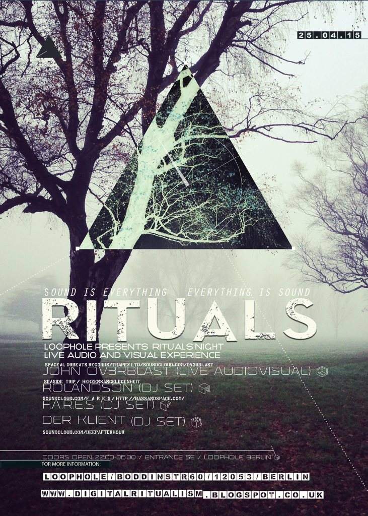 Rituals / Live Audiovisual - Página frontal