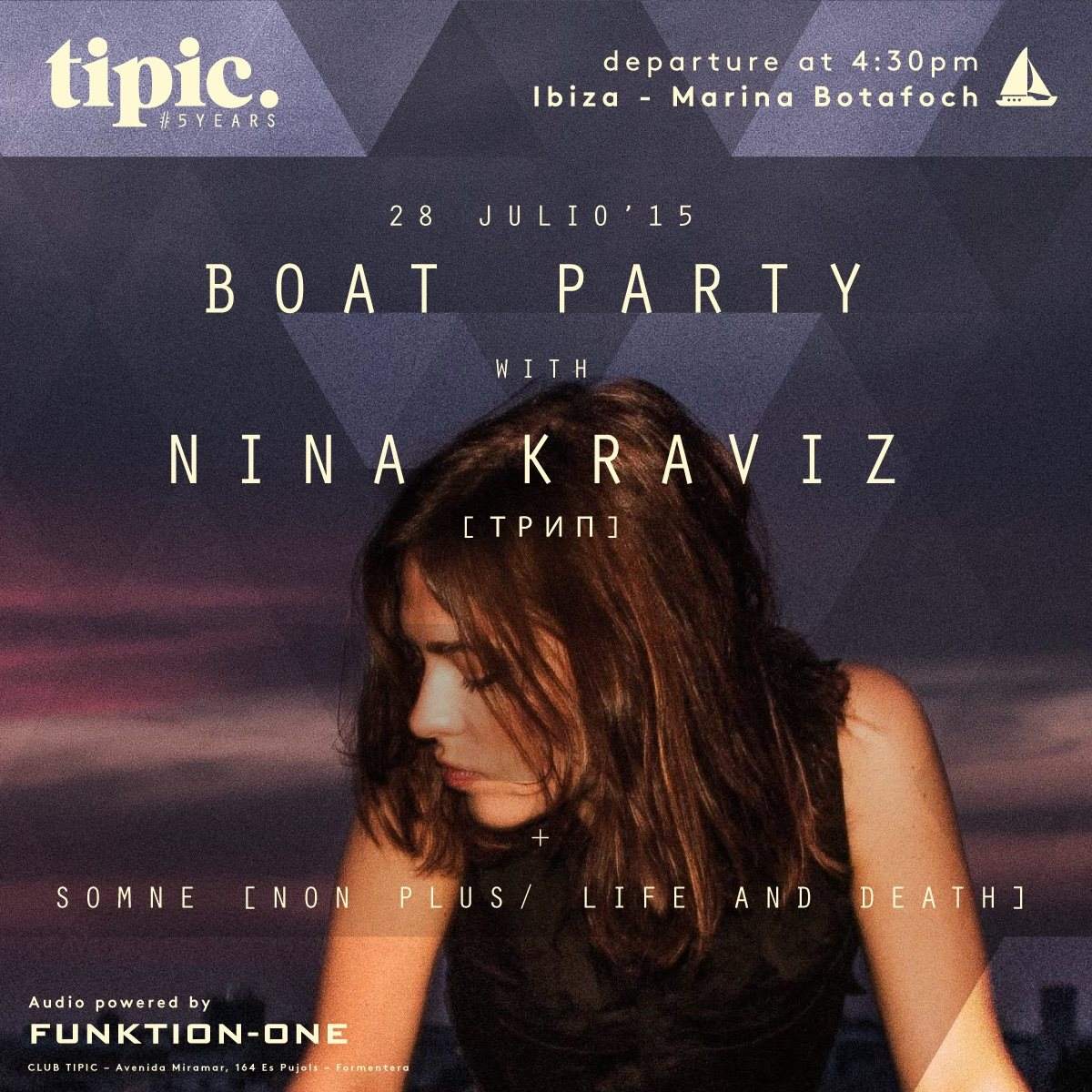 Boat Party with Nina Kraviz - Página frontal