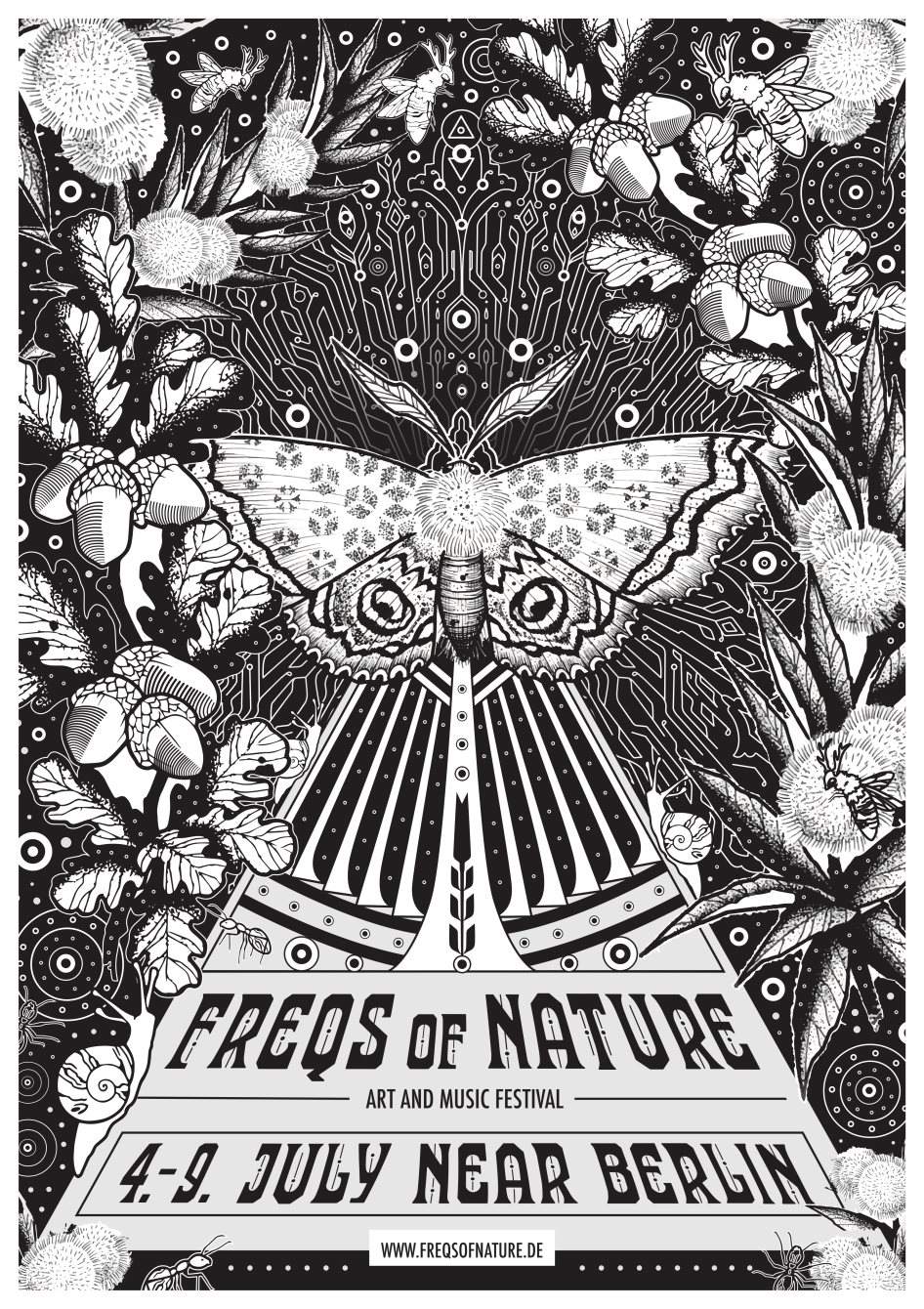 Freqs Of Nature: Peculiar Art, Music and Engineering Festival - Página trasera