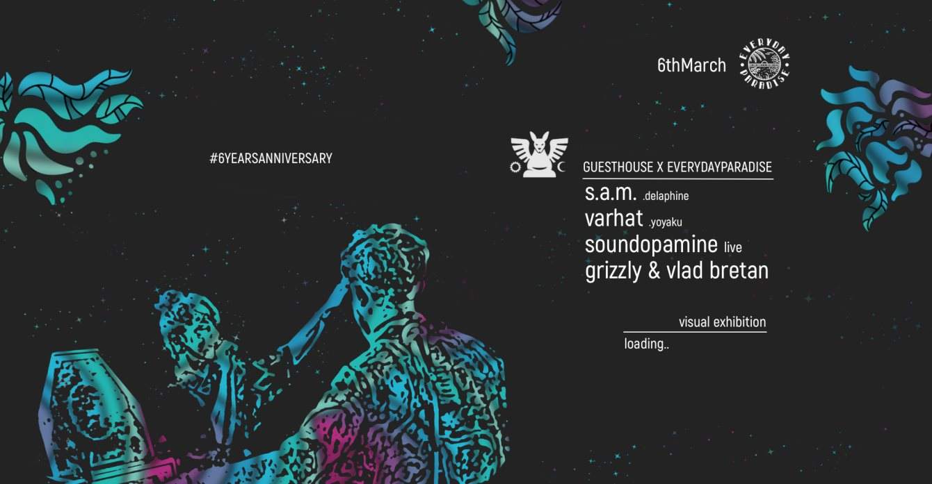 EVP w S.A.M., Varhat, soundopamine, and More at Guesthouse - Página frontal