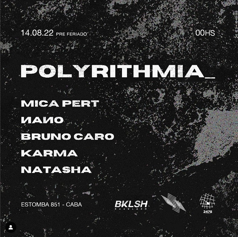 Polyrithmia - フライヤー表