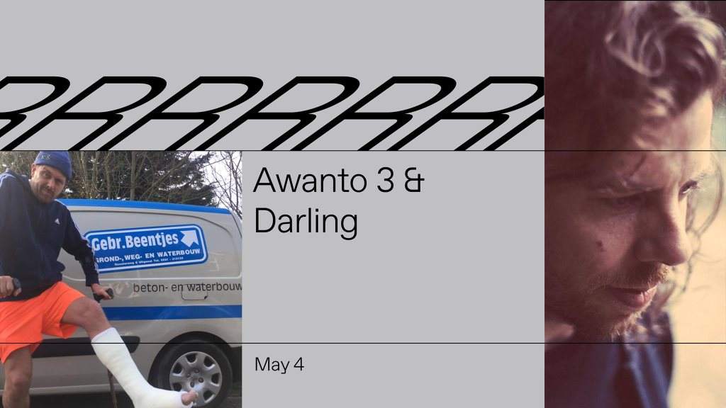 Awanto 3 & Darling - フライヤー表