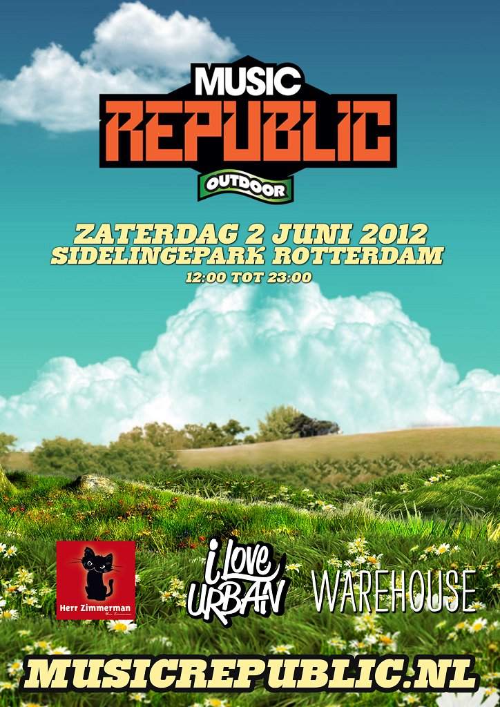 Music Republic Outdoor 2012 - フライヤー表