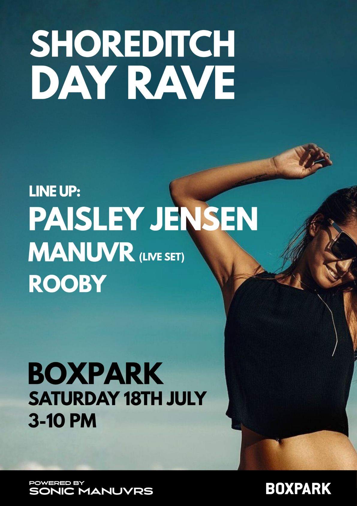 Shoreditch Day Rave at Boxpark Shoreditch, London