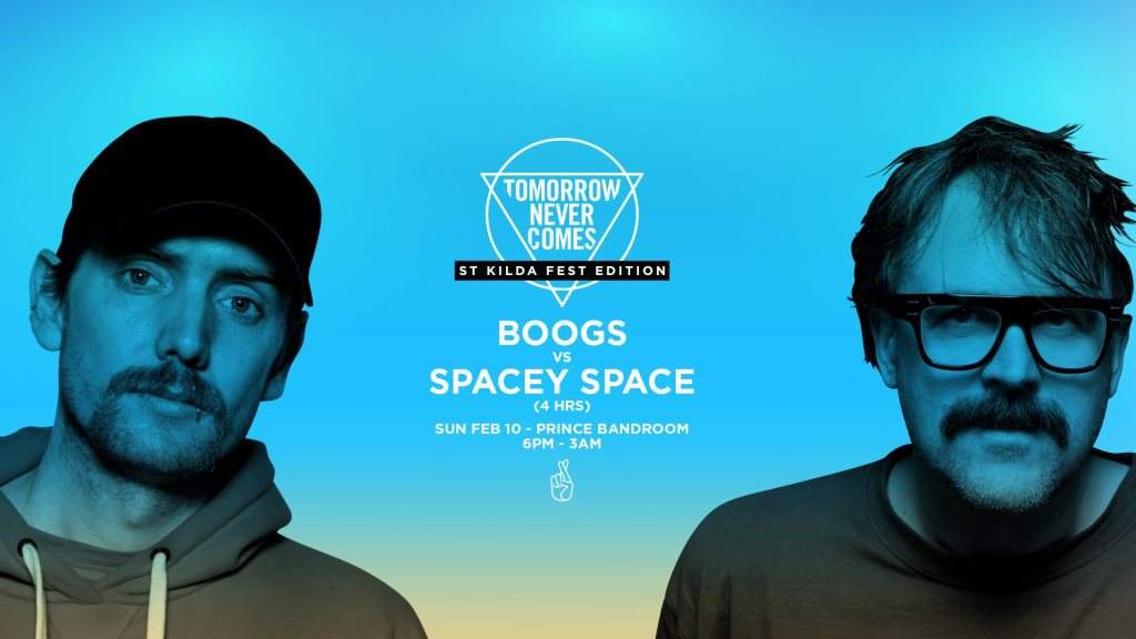 Boogs vs Spacey Space (4 Hours) - St.Kilda Fest - Página frontal