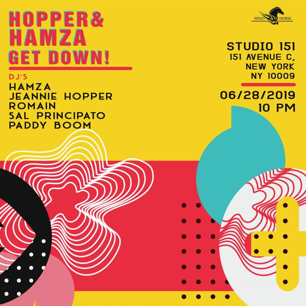 Hopper Hamza Get Down - Página frontal