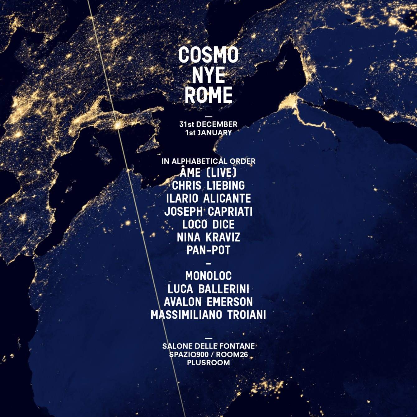 Cosmo NYE 2016 - Rome - Página frontal
