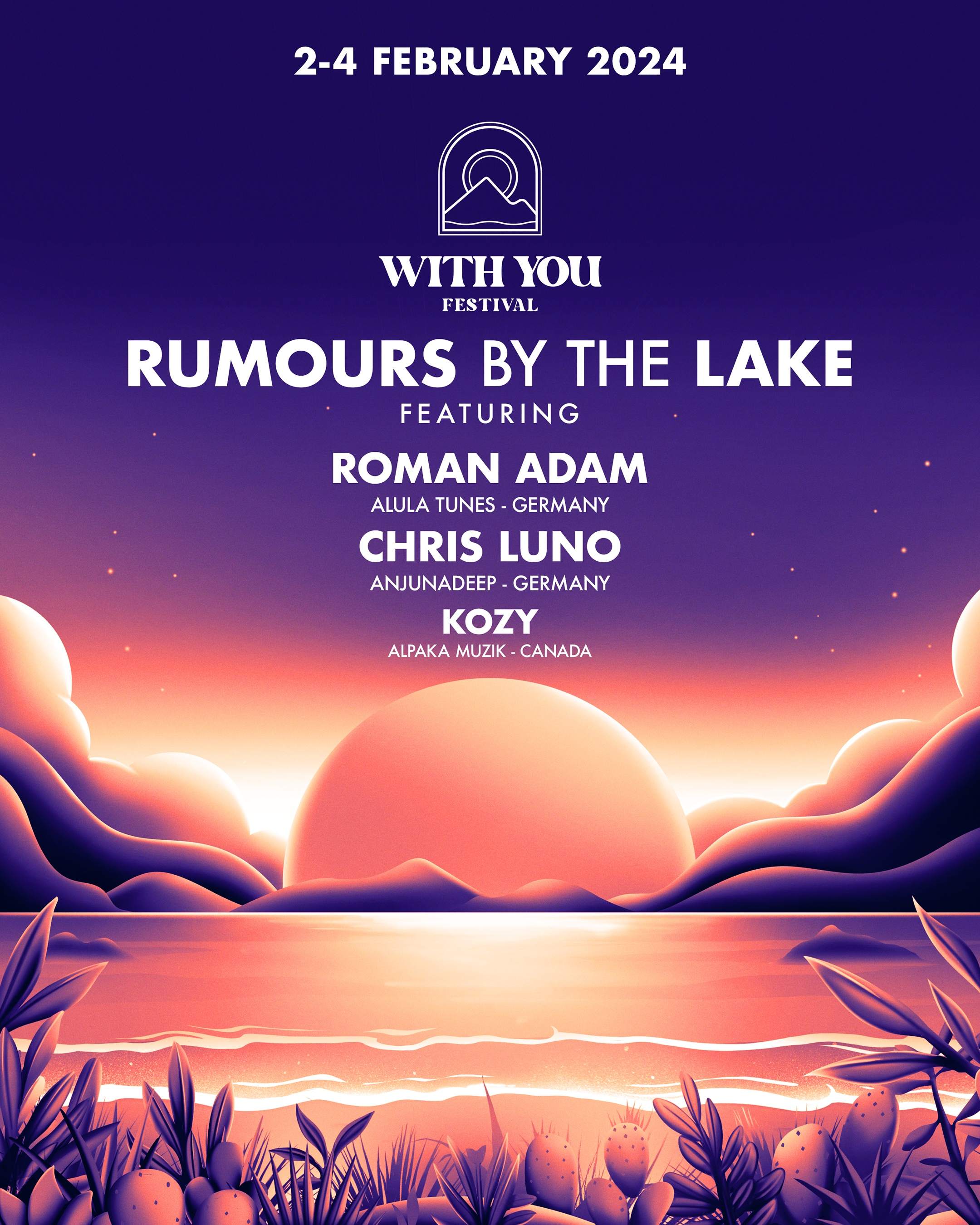 Rumours by the Lake Festival feat. Chris Luno & Roman Adam - Página frontal