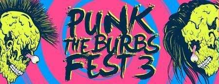 Punk the Burbs Fest 3 - フライヤー表