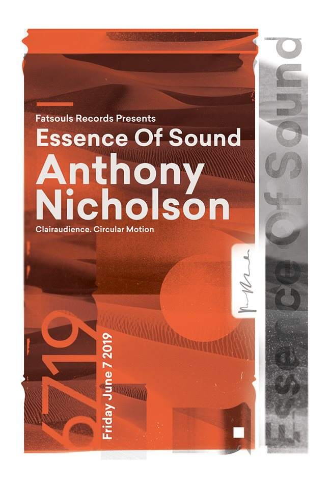 Essence of Sound Feat. Anthony Nicholson - フライヤー表