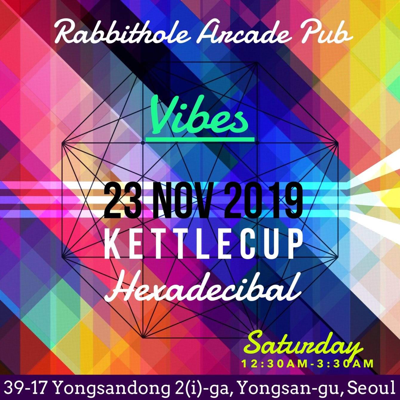 Vibes at Itaewon Rabbit Hole, Seoul