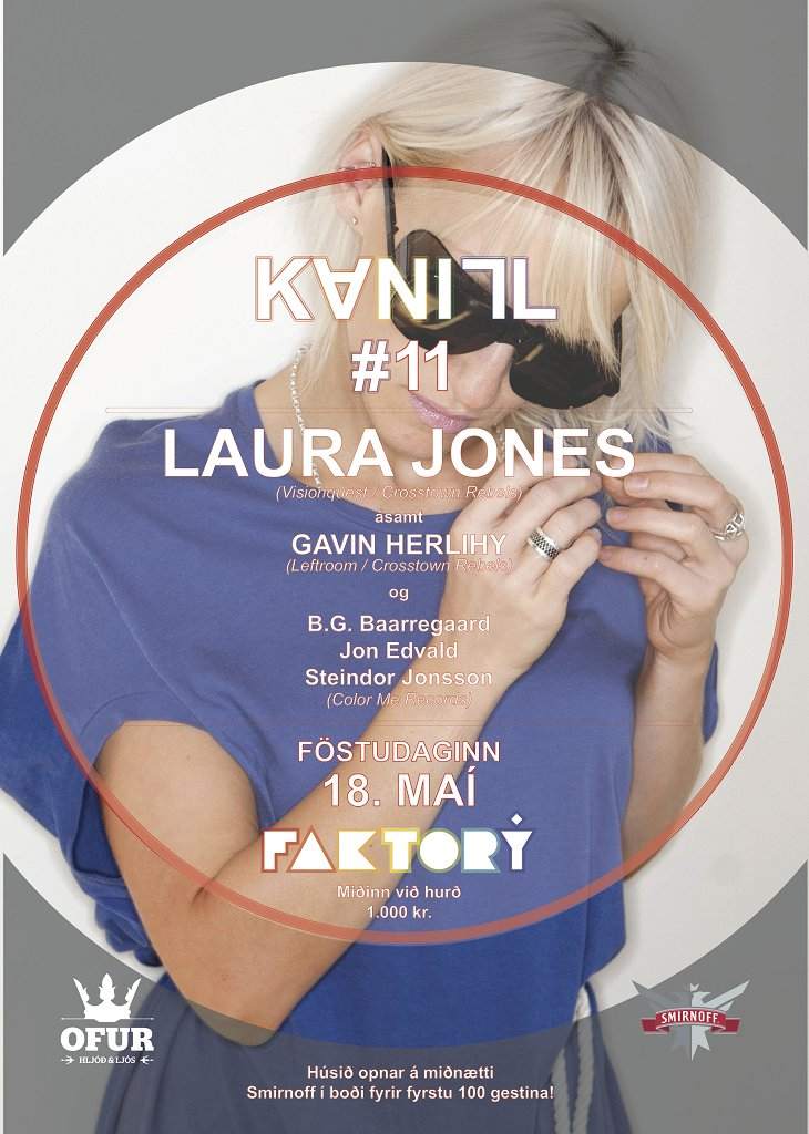 Kanill #11 - Laura Jones & Gavin Herlihy - フライヤー表