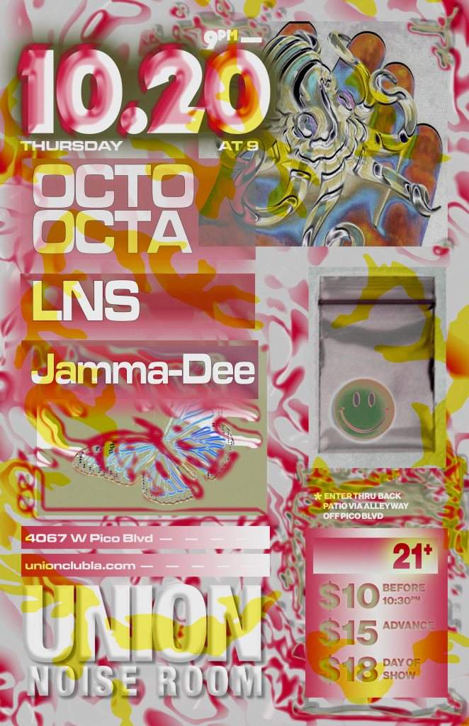 Octo Octa, LNS, and Jamma-Dee - Página frontal