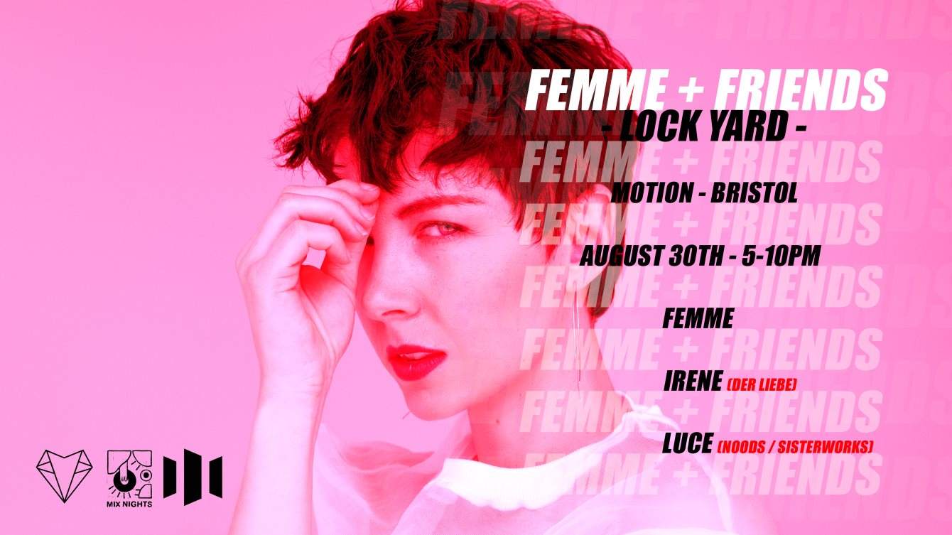 Femme & Friends X Lock Yard - Página frontal