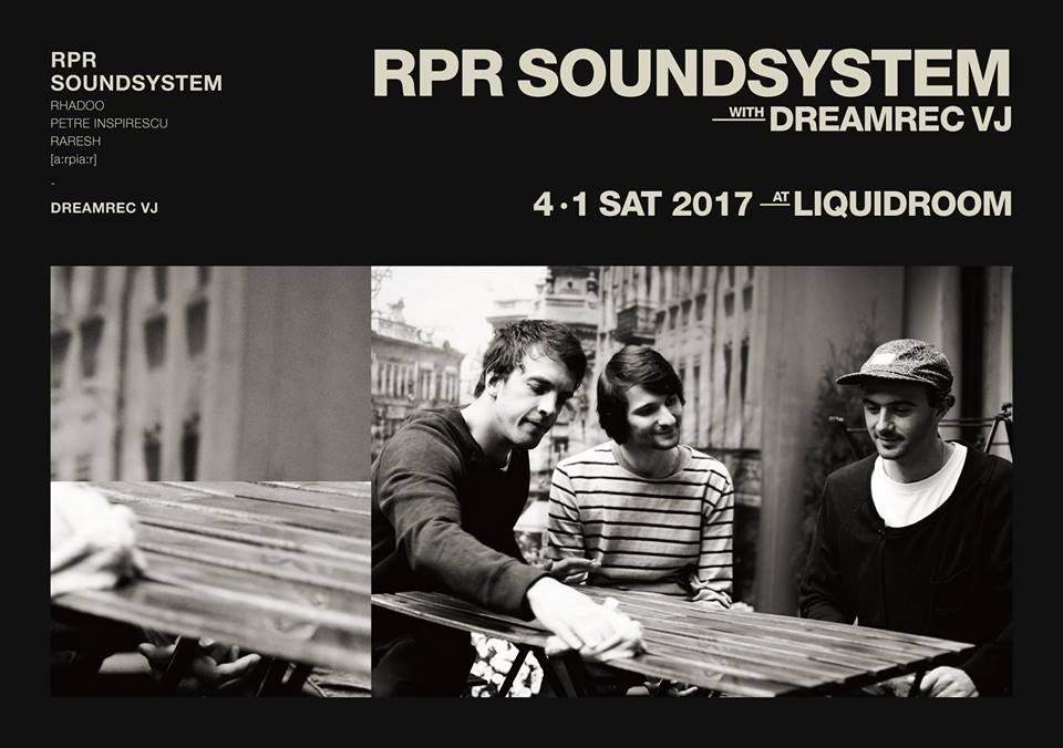 RPR Soundsystem with Dreamrec VJ - フライヤー表