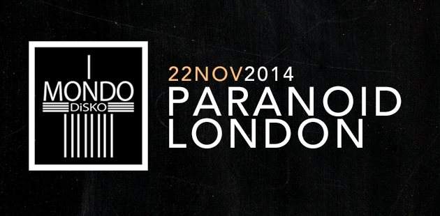 Paranoid London - Página frontal