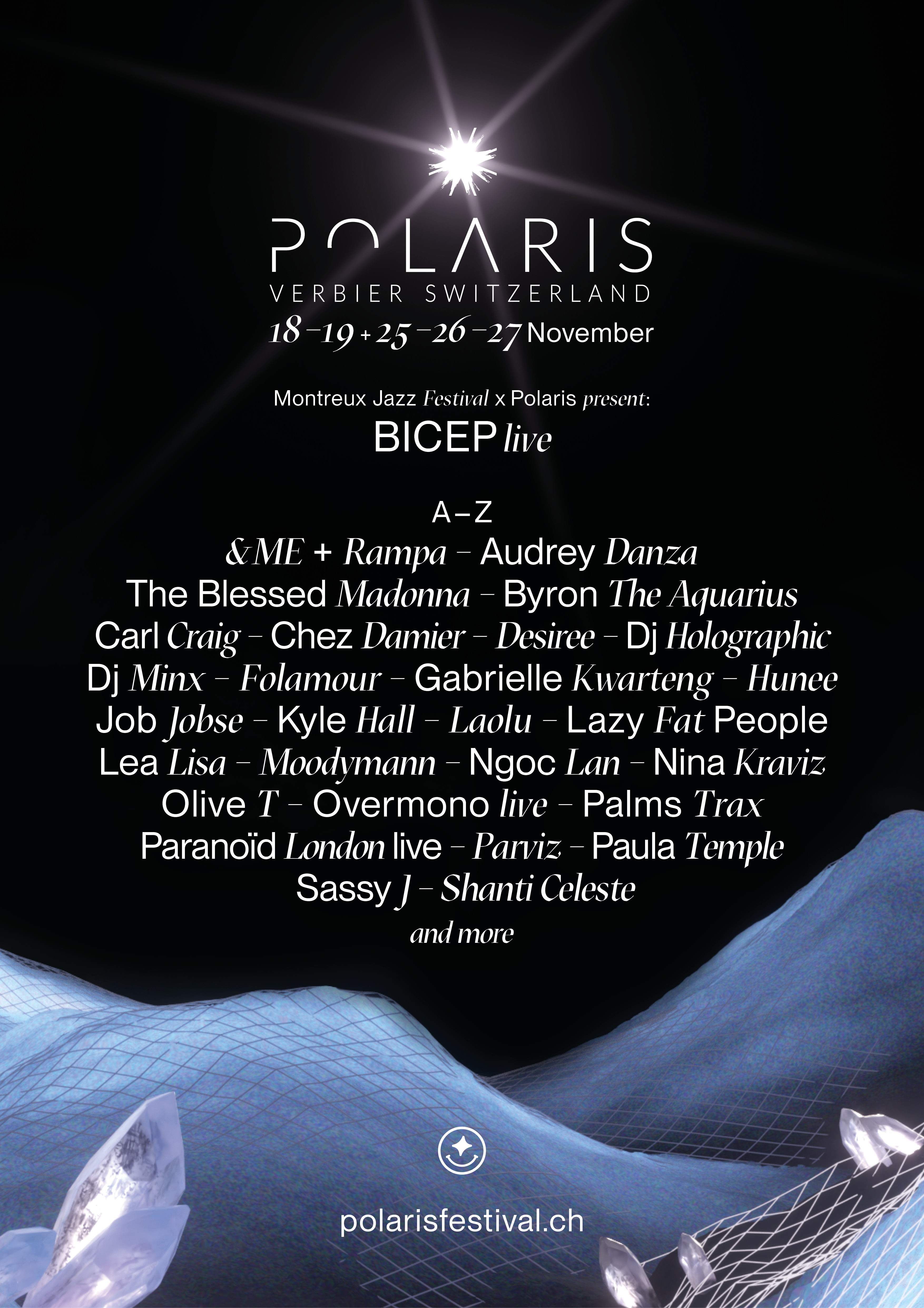Polaris Festival 2022 - フライヤー表