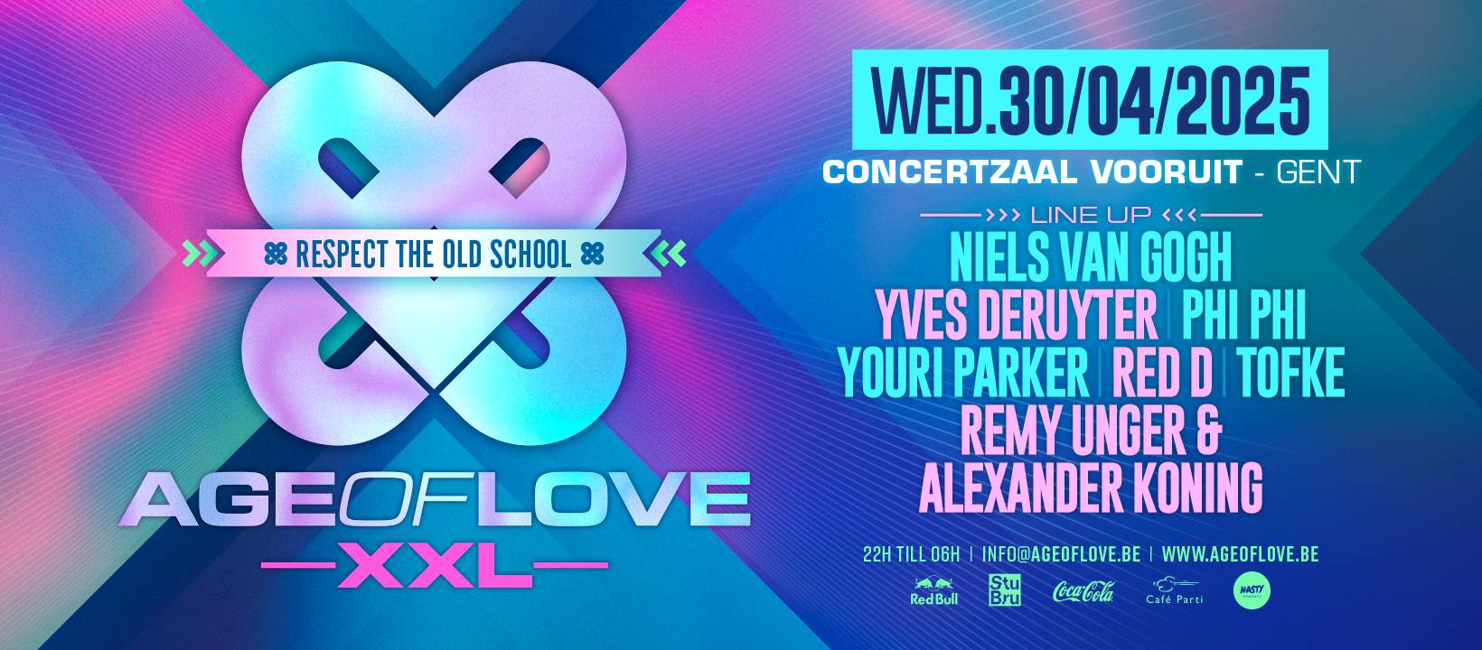 Age of Love XXL bij Handelsbeurs Concertzaal, Ghent