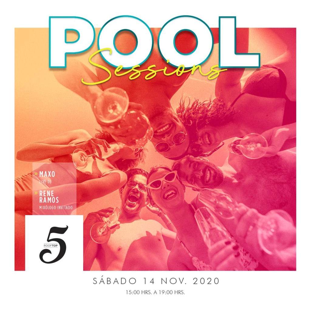 Maxo at Pool Sessions - フライヤー表