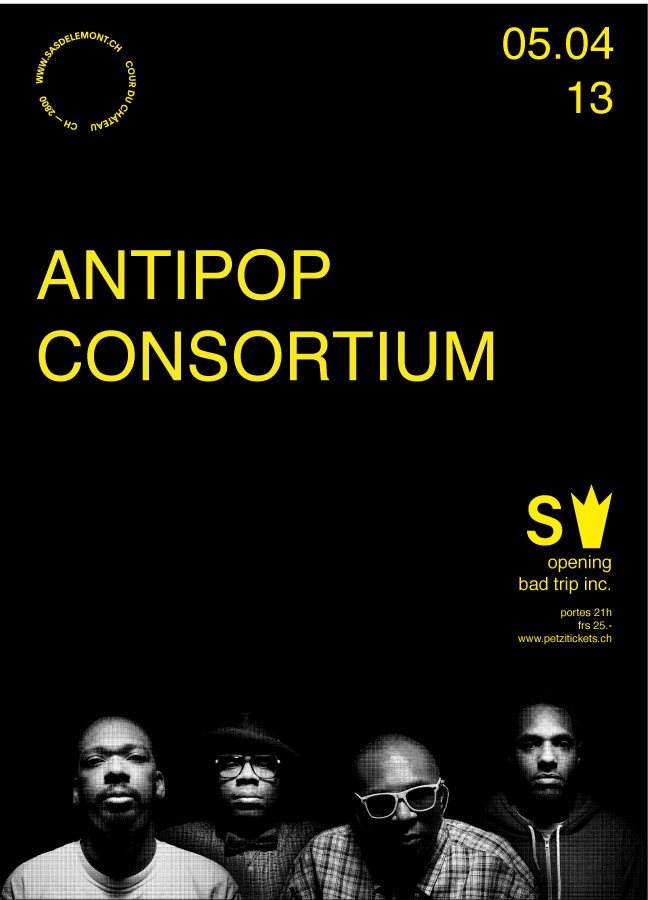 Antipop Consortium - フライヤー表