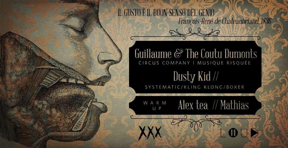 Loop the Loop Pres. Dusty Kid & Guillaume & the Coutu Dumonts - Página trasera