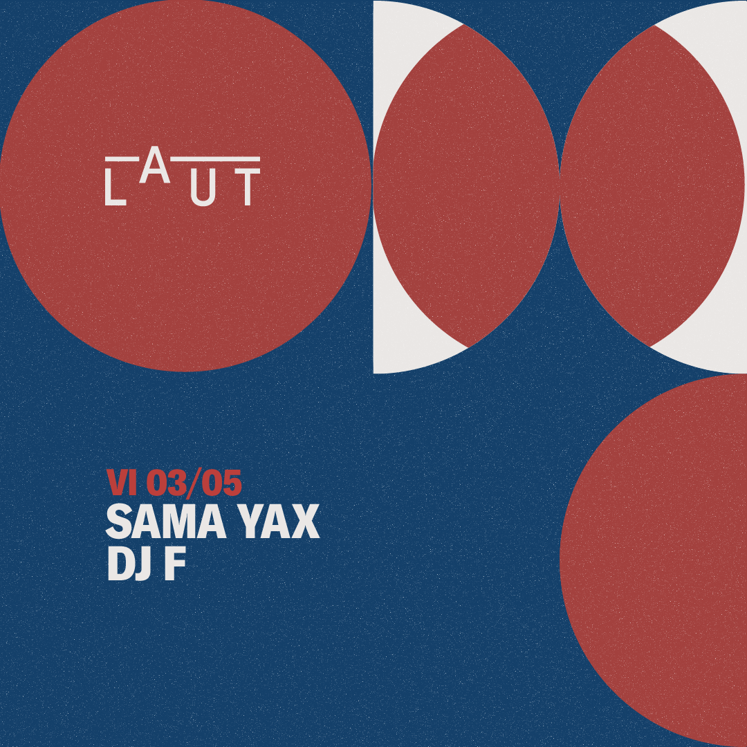 Sama Yax + DJ F - フライヤー表