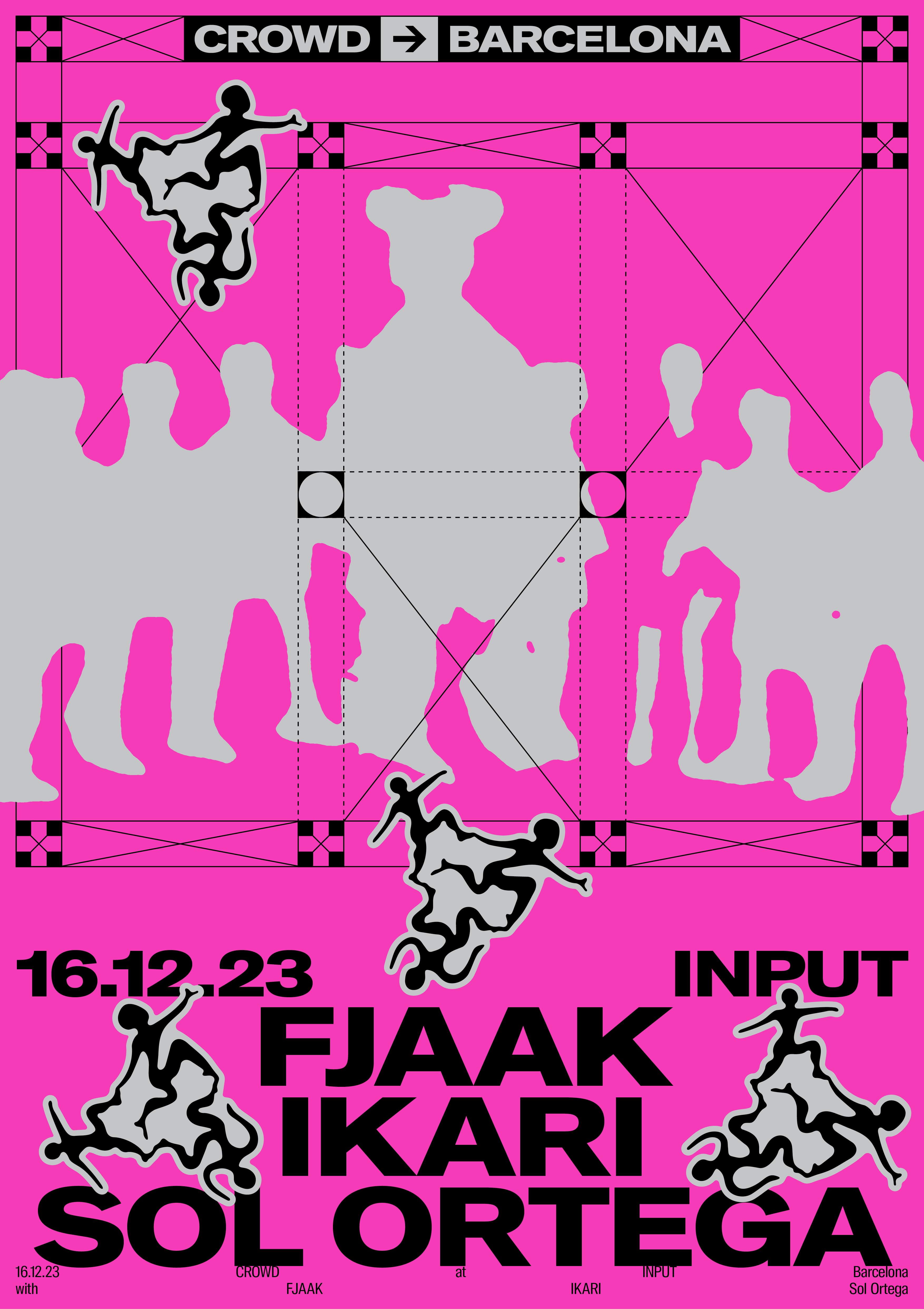 CROWD with FJAAK, Sol Ortega & Ikari at INPUT High Fidelity Dance Club ...