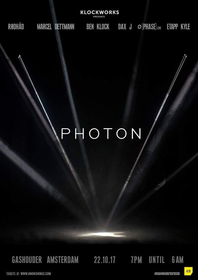 Awakenings ADE X Klockworks Presents Photon - Página frontal