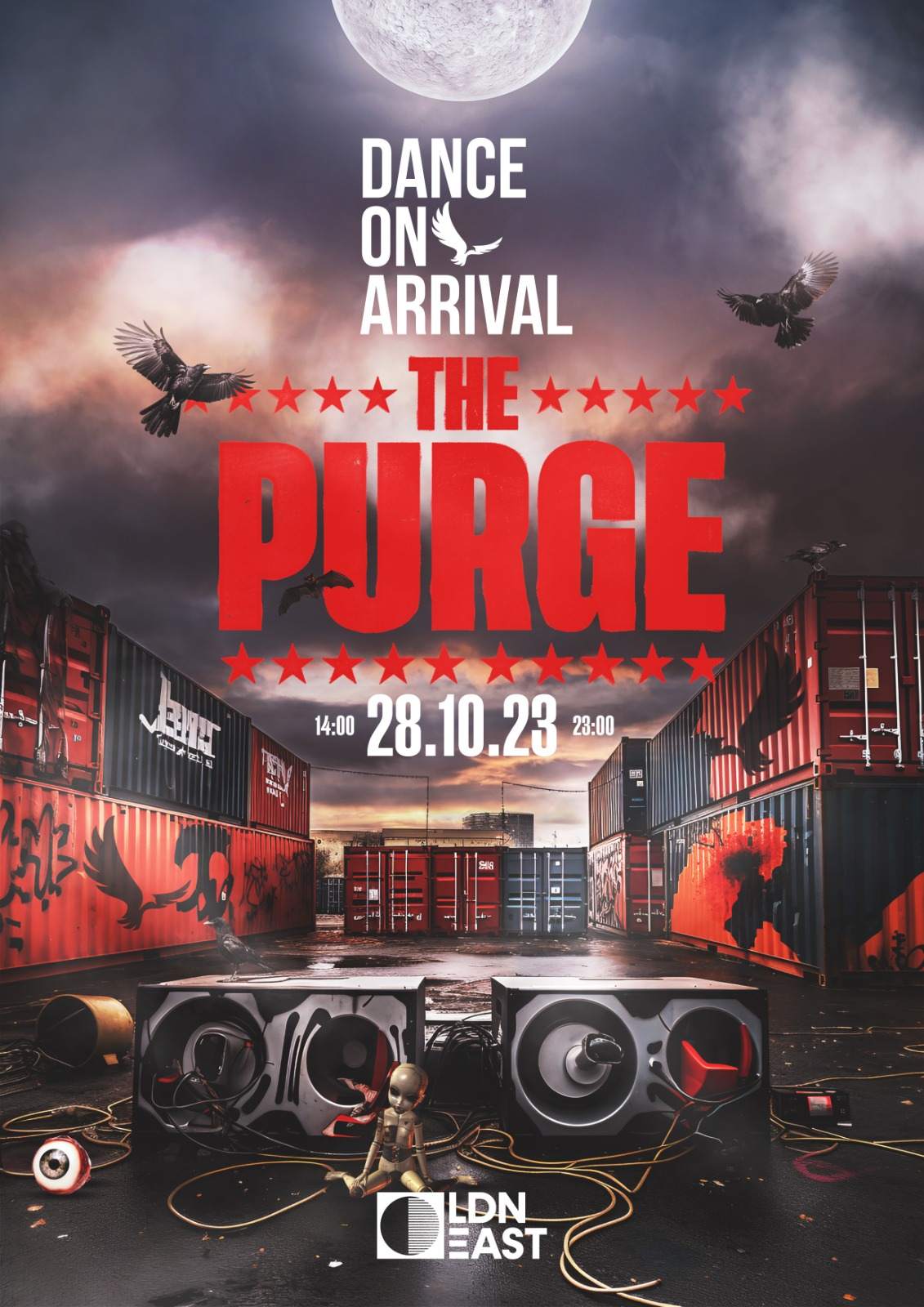 DanceOnArrival: The Final Purge - Página frontal