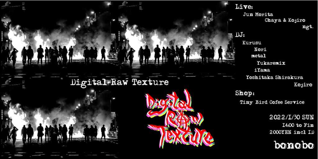 Digital Raw Texture - Página frontal