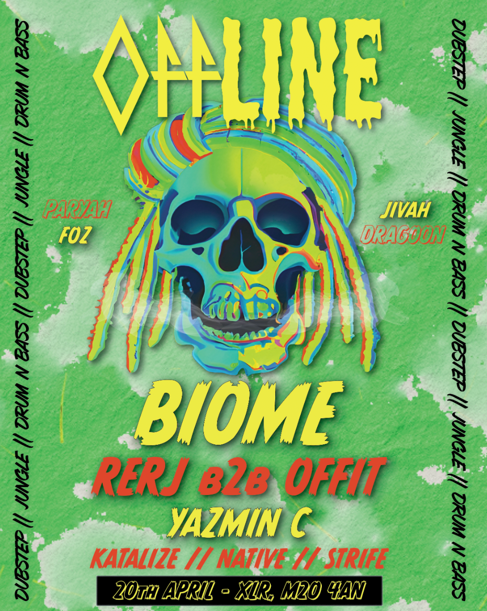 Offline 2.0 Presents: Biome - Página frontal