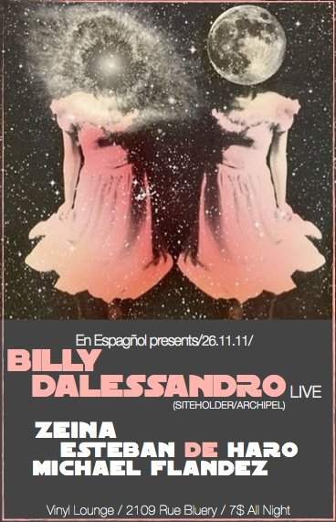 En Espagnol presents: Get Weird with Billy Dalessandro - Página frontal
