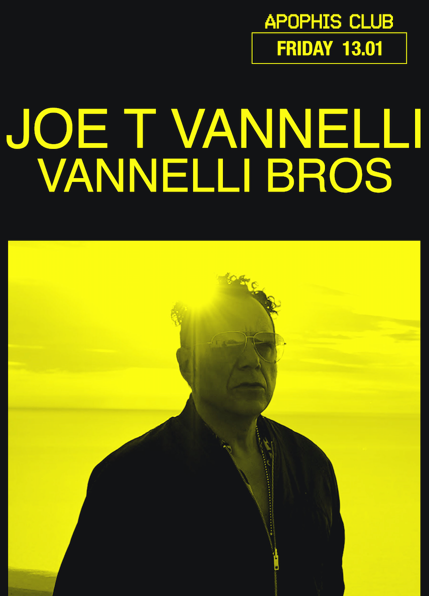Joe T Vannelli + Vannelli Bros - フライヤー表