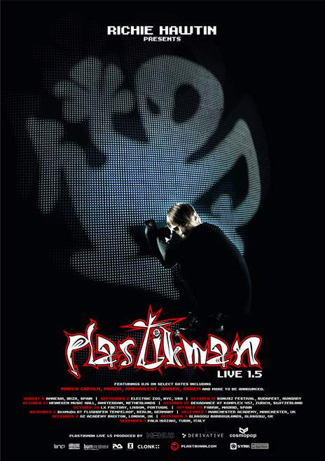 Plastikman Live 1.5 Tour - Página frontal