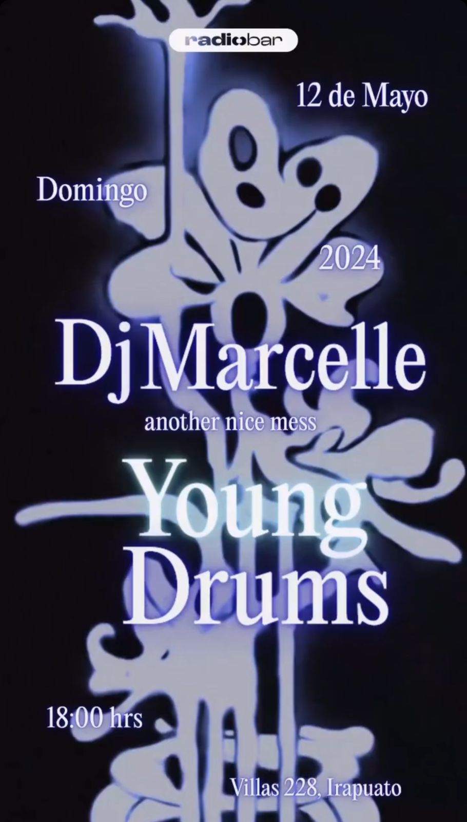DJ Marcelle & Young Drums - フライヤー表
