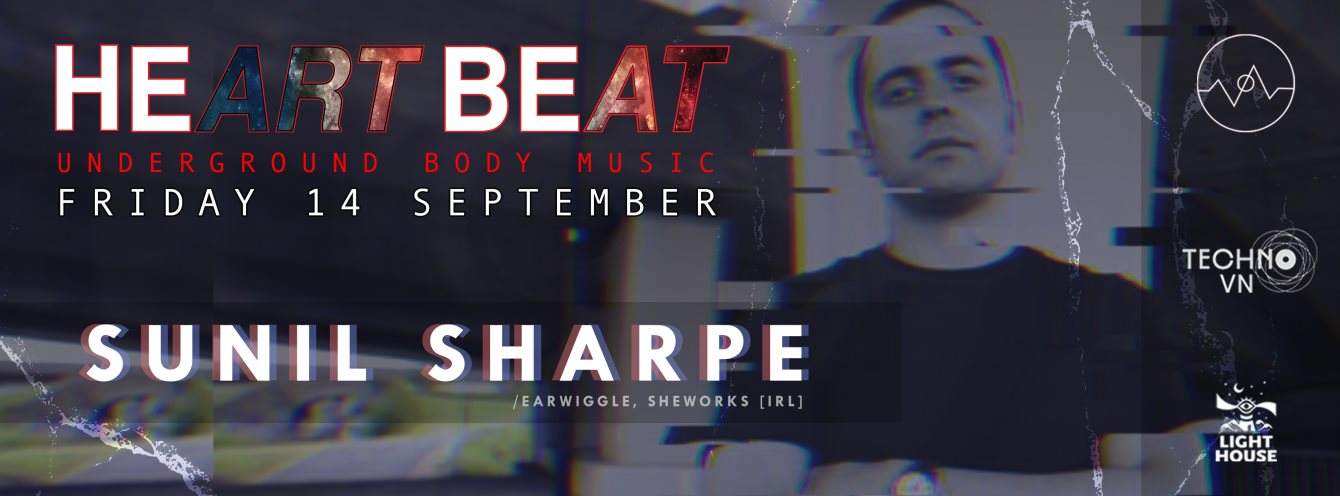 Heart Beat presents Sunil Sharpe // Earwiggle, Sheworks – IRL - Página frontal