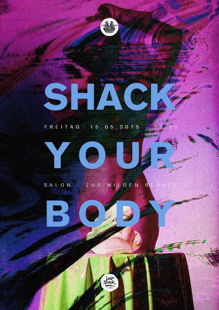 Shack Your Body with Lee Stevens, Simon Lebon & Iron Curtis - Página frontal