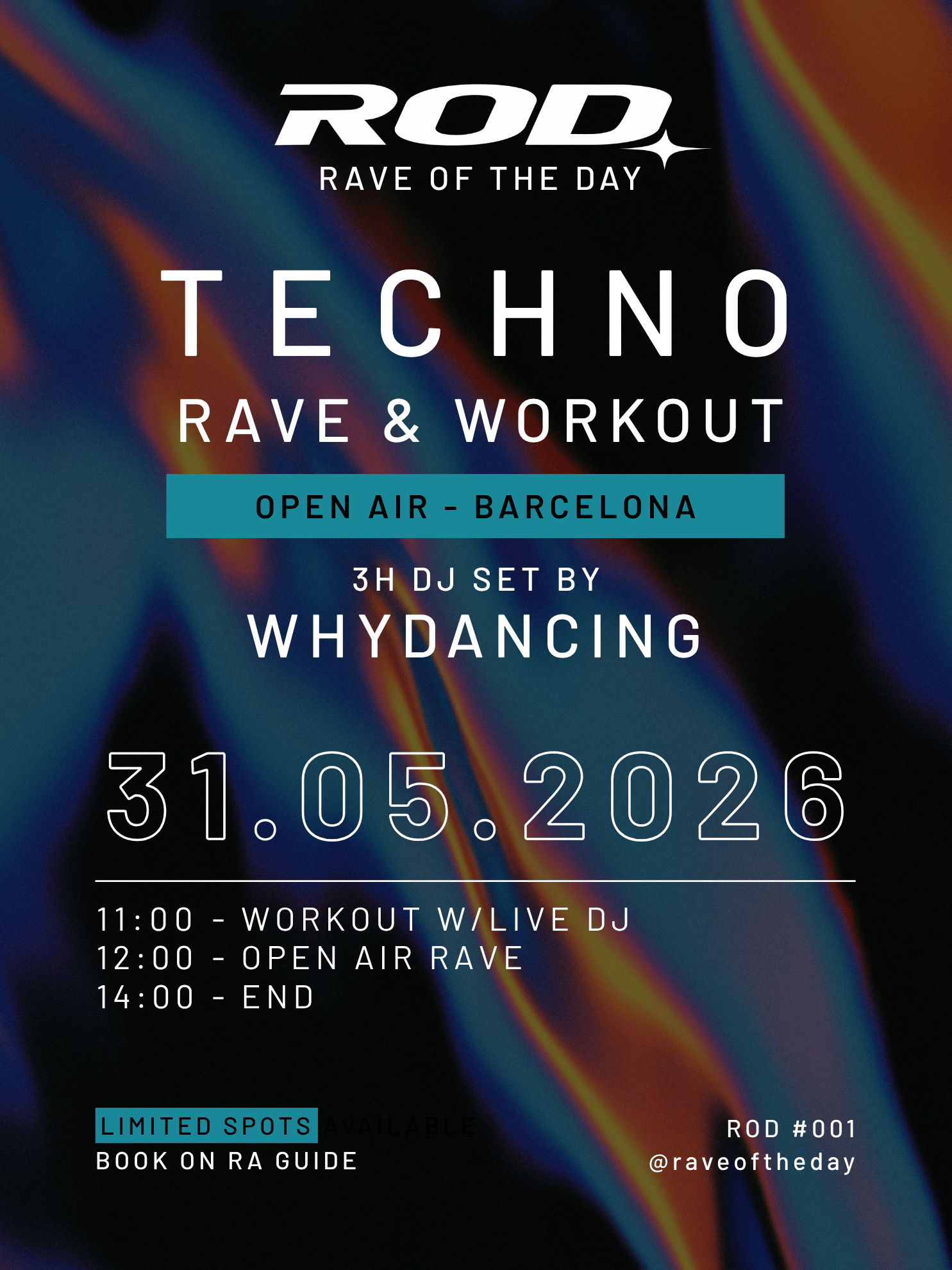 Morning Rave & Workout (Open Air) at The Outside Terraza Urbana, Barcelona