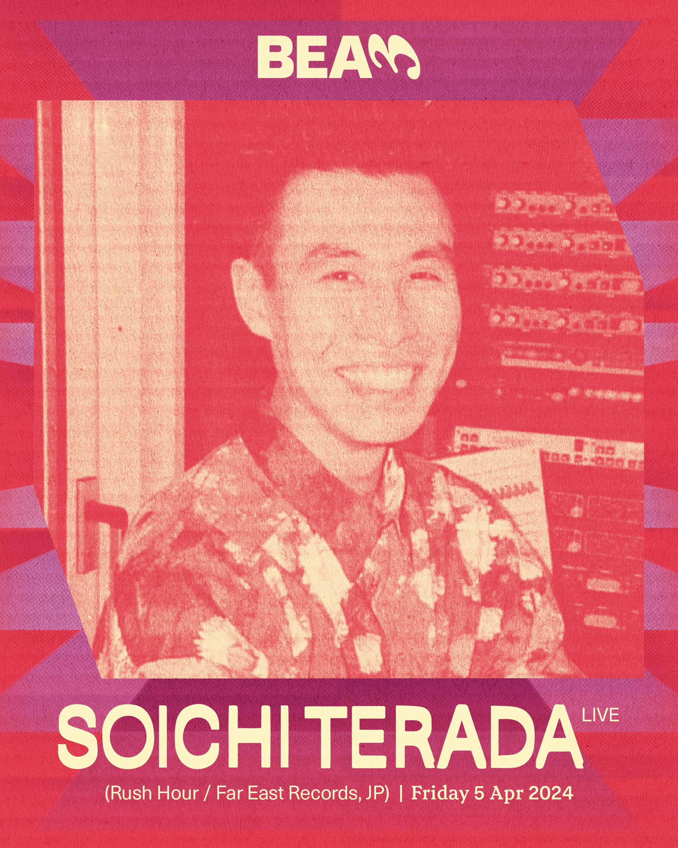 Beamcube invites Soichi Terada (Live) - フライヤー裏