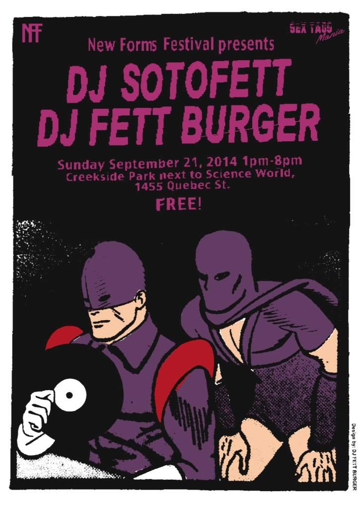 New Forms Festival presents DJ Sotofett & DJ Fett Burger - Página frontal