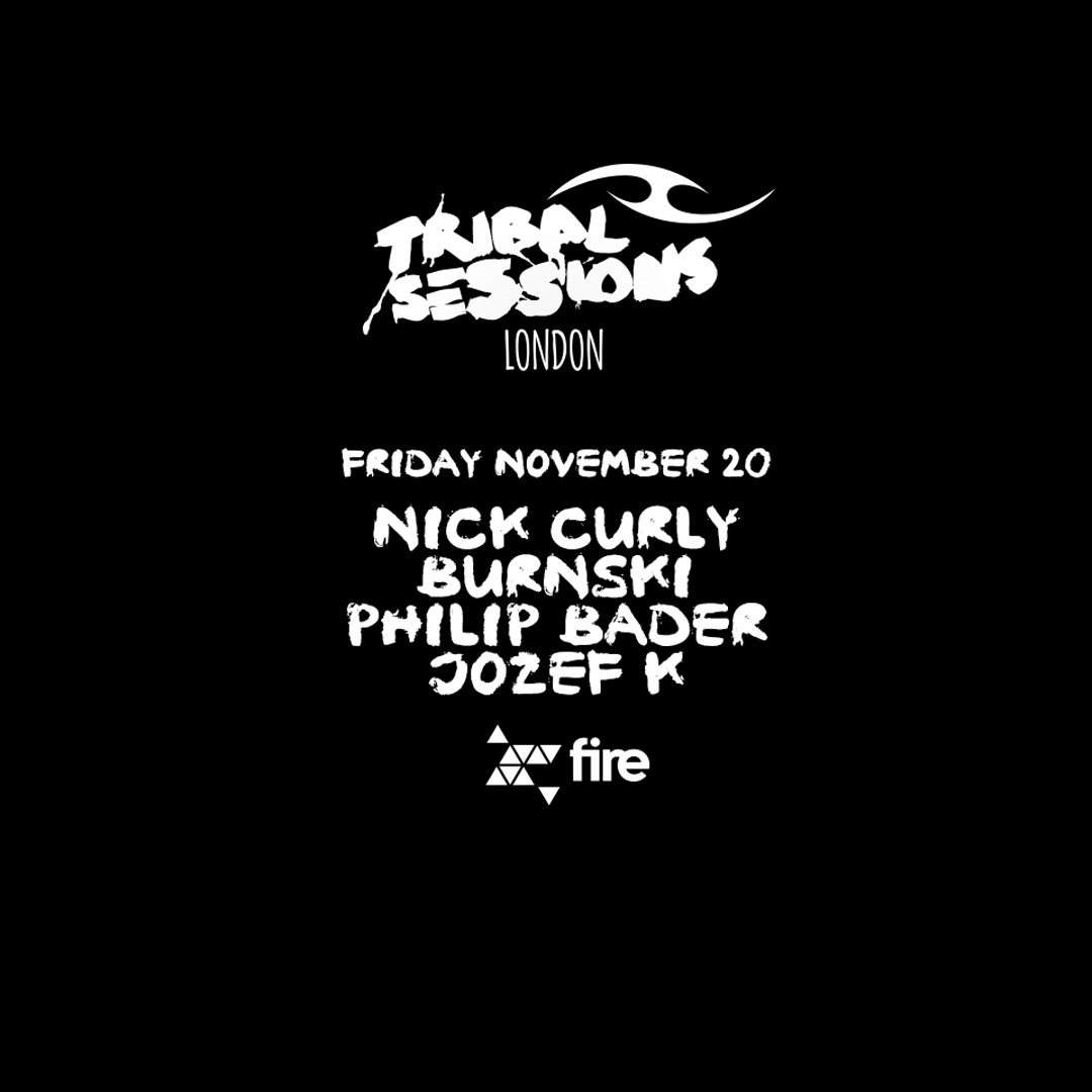 Tribal Sessions London with Nick Curly, Burnski, Philip Bader & More - Página frontal