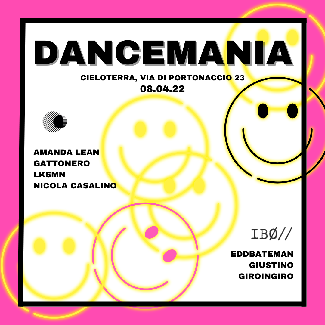 DANCEMANIA: Amanda Lean + Gattonero + LKSMN + Nicola Casalino - Página frontal