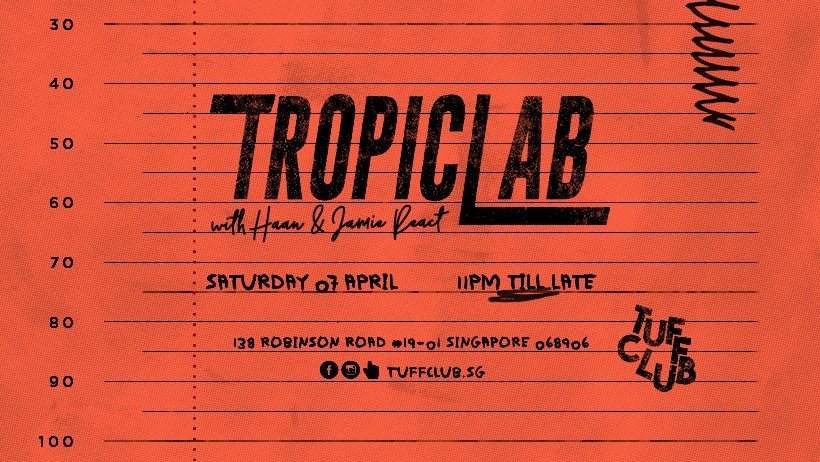Tuff Club presents Tropiclab - Página frontal