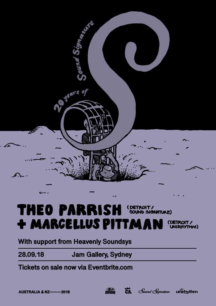 Theo Parrish, Marcellus Pittman & Heavenly Soundsys - Página frontal